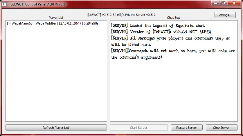 Download web tool or web app [LoEWCT] LoE Private Server